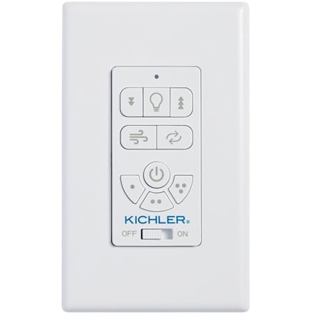 Kichler AC Standard Full Function Wall Remote Control White