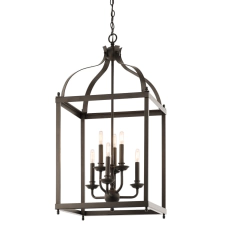 Kichler Larkin 6 Light 18" Wide Chandelier Olde Bronze