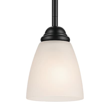 Kichler Jolie 5" Wide Mini Pendant Black