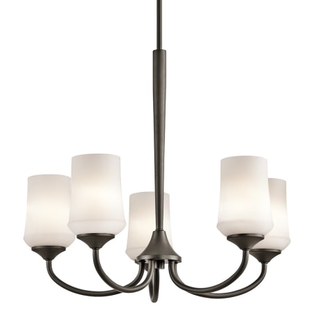 Kichler Aubrey 5 Light 25" Wide Chandelier Olde Bronze