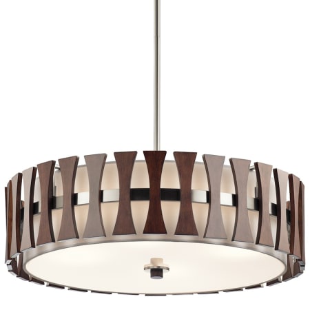 Kichler Cirus 4 Light Pendant Auburn Stained Finish