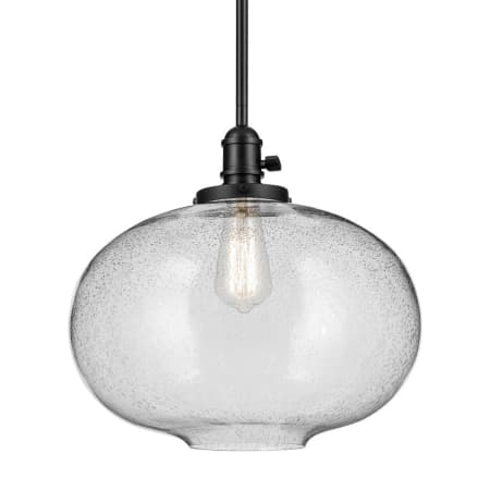 Kichler Avery 15" Wide Pendant Black