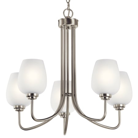 Kichler Valserrano 5 Light 24" Wide Chandelier Brushed Nickel