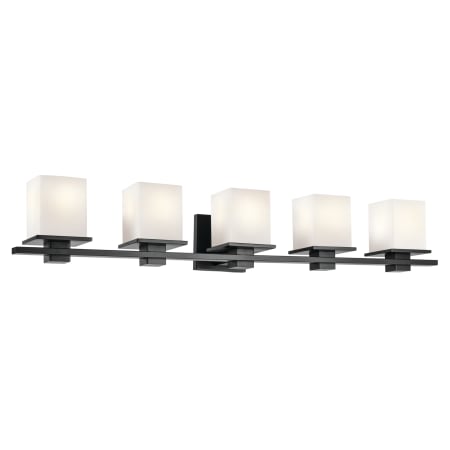Kichler Tully 5 Light 40" Wide Vanity Light Black