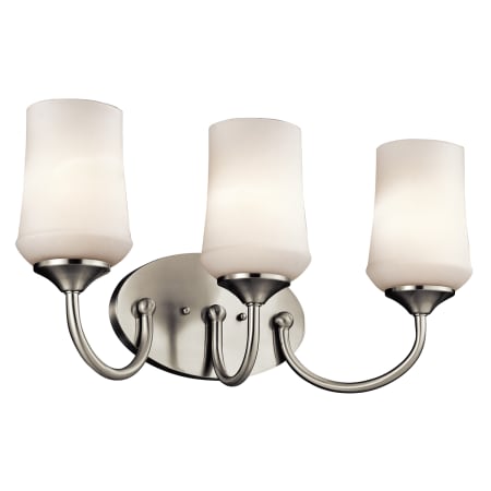 Kichler Aubrey 21" Wide 3 Light Bathroom Vanity Light Brushed Nickel