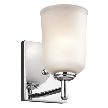 Kichler Shailene 9" Tall Bathroom Sconce Chrome