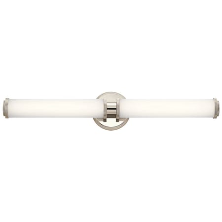 Kichler Indeco 2 Light 27" Wide Integrated LED Bath Bar - ADA Compliant Polished Nickel