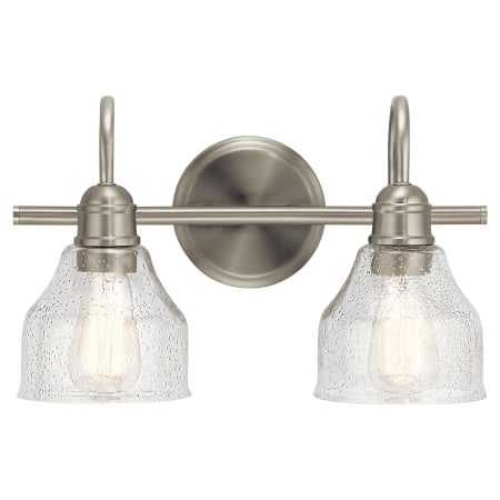 Kichler Avery 2 Light 15" Wide Vanity Light Brushed Nickel