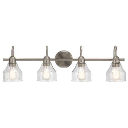 Kichler Avery 4 Light 34" Wide Vanity Light Brushed Nickel