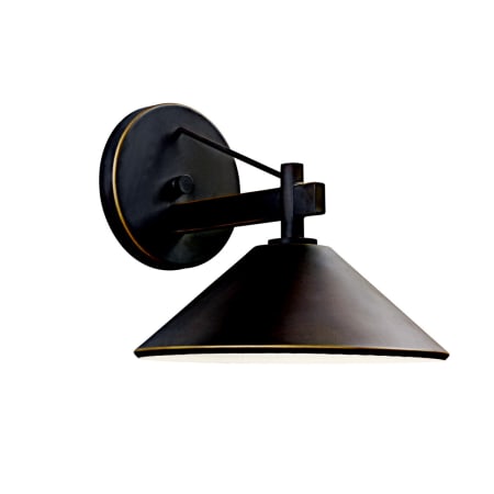 Kichler Ripley 9" Tall Outdoor Wall Sconce Olde Bronze