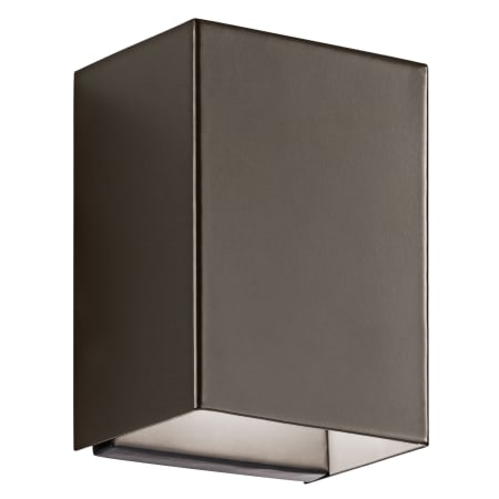 Kichler Walden 1 Light 5" Wide LED ADA Compliant Wall Sconce with Metal Shade Architectural Bronze
