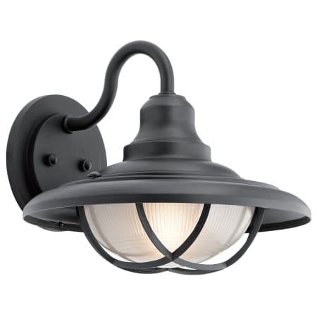 Kichler Harvest Ridge 1 Light Outdoor Wall Sconce Textured Black