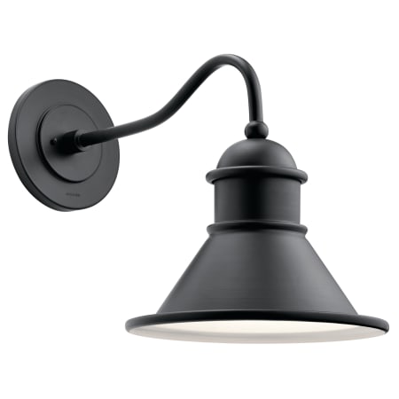 Kichler Northland Single Light 16-3/4" High Outdoor Wall Sconce Black