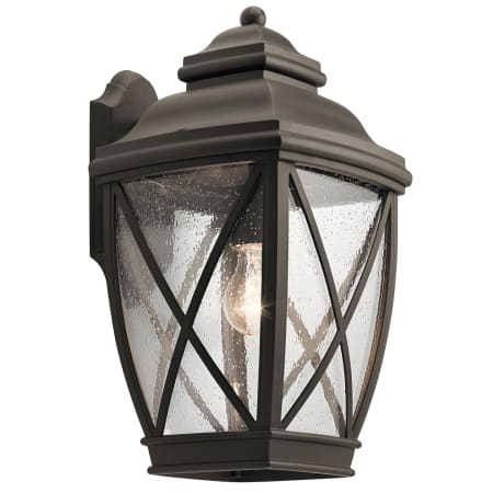 Kichler Tangier 1 Light 17" High Outdoor Wall Sconce Olde Bronze