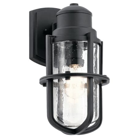 Kichler Suri Single Light 15-1/2" High Outdoor Wall Sconce Textured Black