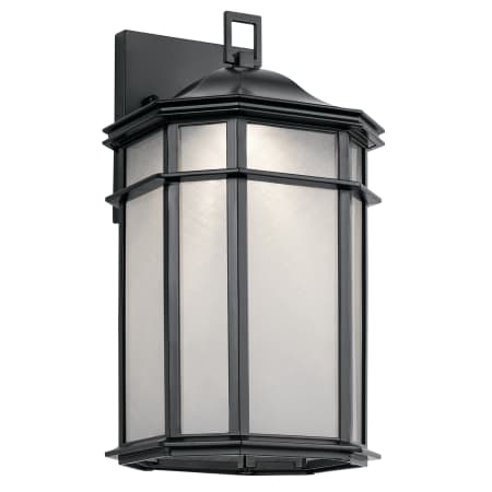 Kichler Kent 14-1/2" Tall Integrated LED Outdoor Wall Sconce Black