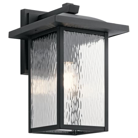 Kichler Capanna 16" Tall Outdoor Wall Sconce Textured Black