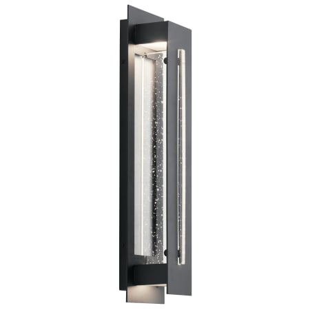 Kichler River Path 23" Tall Integrated LED Outdoor Wall Sconce Textured Black