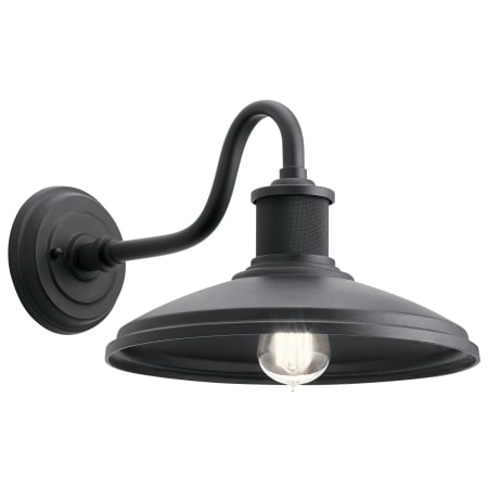 Kichler Allenbury 12" Wide Outdoor Wall Sconce Textured Black