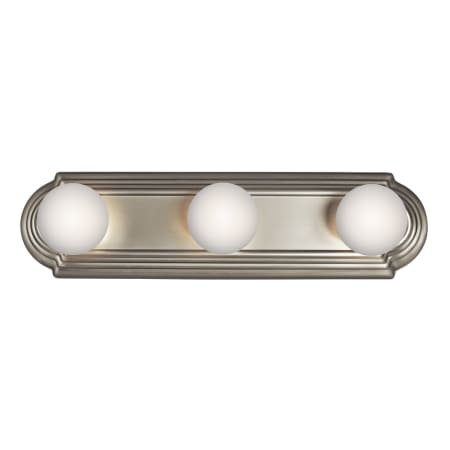 Kichler Bath & Vanity 18" Wide 3 Light Vanity Strip Brushed Nickel