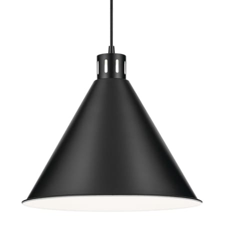 Kichler Zailey 16" Wide Pendant Black