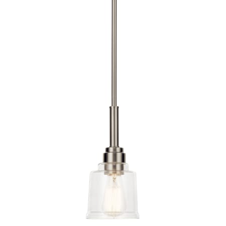 Kichler Aivian 5" Wide Mini Pendant Nickel Textured