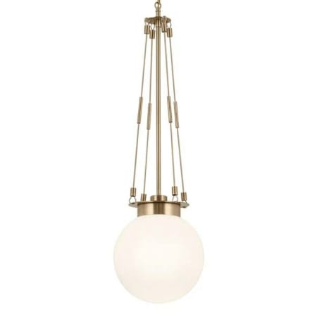 Kichler Albers 11" Wide Pendant Champagne Bronze