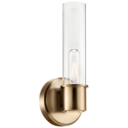 Kichler Aviv 13" Tall Wall Sconce Champagne Bronze