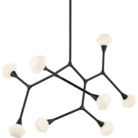 Kichler Cassius 8 Light 27" Wide Chandelier Black