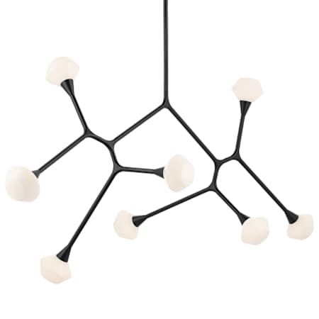Kichler Cassius 8 Light 32" Wide Chandelier Black