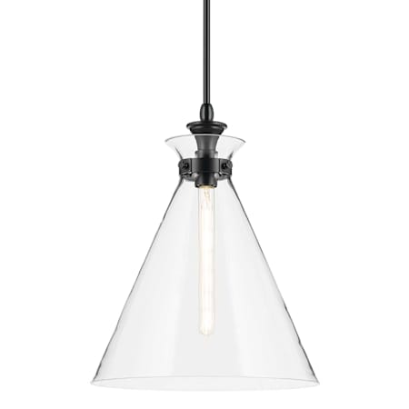 Kichler Laria 16" Wide Pendant Black