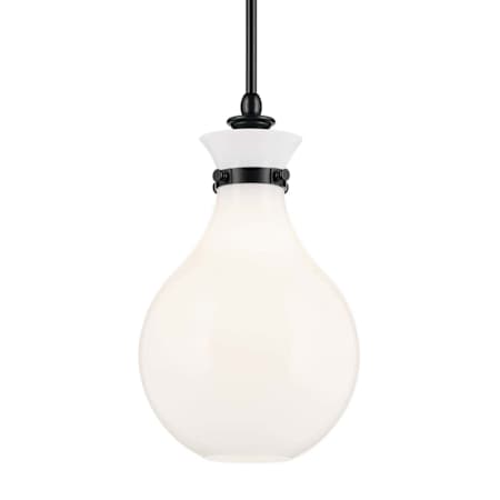 Kichler Laria 10" Wide Mini Pendant Black