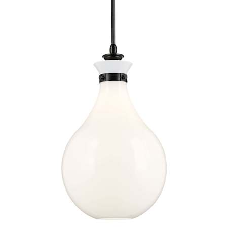Kichler Laria 14" Wide Pendant Black