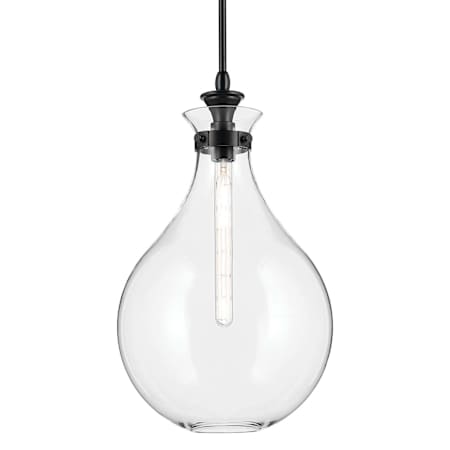 Kichler Laria 14" Wide Pendant Black