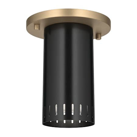 Kichler Ruehl 6" Wide Flush Mount Ceiling Fixture Black