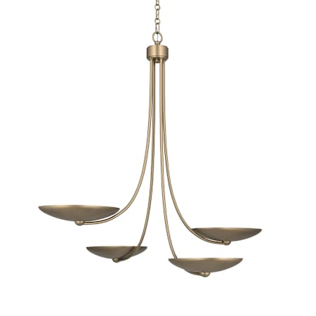 Kichler Palmela 4 Light 32" Wide Chandelier Champagne Bronze