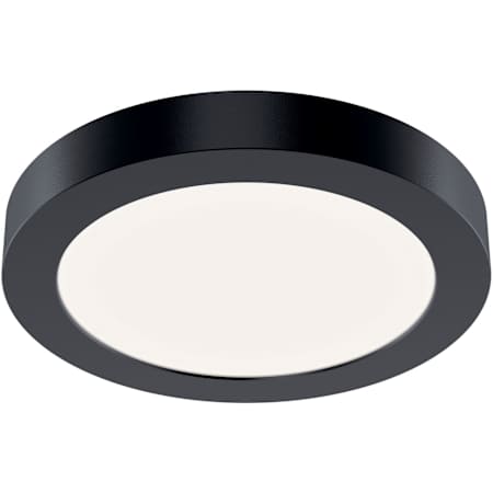 Kichler Ara 6" Wide Flush Mount Drum Ceiling Fixture Black