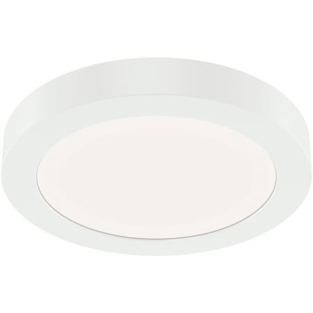 Kichler Ara 6" Wide LED Flush Mount Drum Ceiling Fixture White