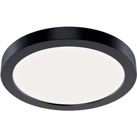 Kichler Ara 8" Wide Flush Mount Drum Ceiling Fixture Black