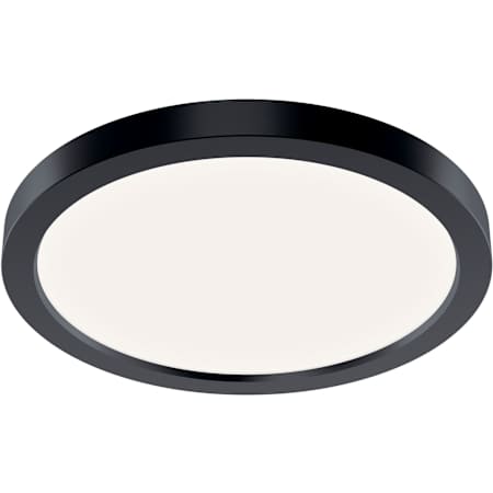 Kichler Ara 10" Wide Flush Mount Drum Ceiling Fixture Black