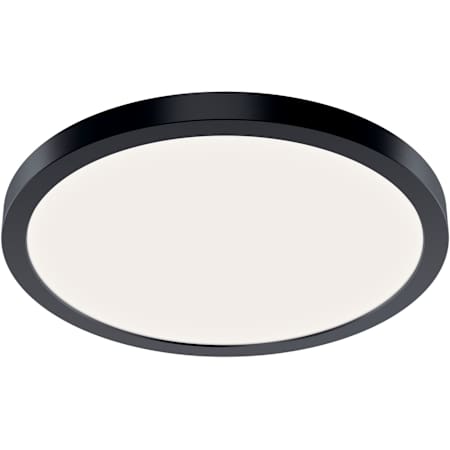 Kichler Ara 12" Wide Flush Mount Drum Ceiling Fixture Black