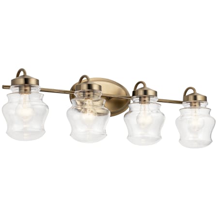 Kichler Janiel 4 Light 33" Wide Bathroom Vanity Light Classic Bronze