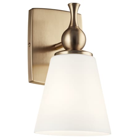 Kichler Cosabella 11" Tall Bathroom Sconce Champagne Bronze