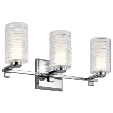 Kichler Giarosa 3 Light 22" Wide Bathroom Vanity Light Chrome