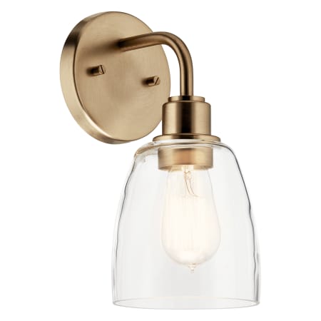 Kichler Meller 11" Tall Wall Sconce Champagne Bronze