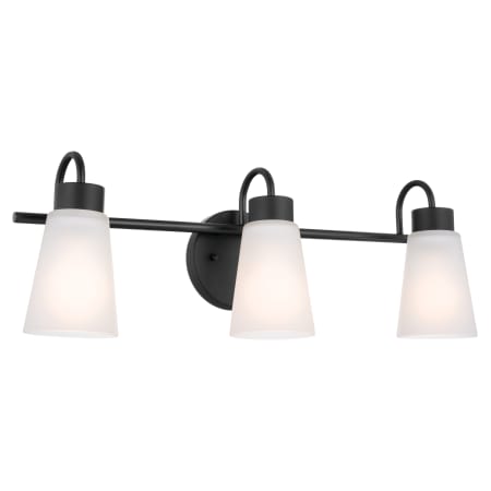 Kichler Erma 3 Light 23" Wide Vanity Light Black