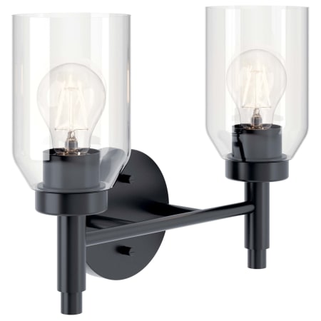 Kichler Madden 2 Light 15" Wide Vanity Light Black
