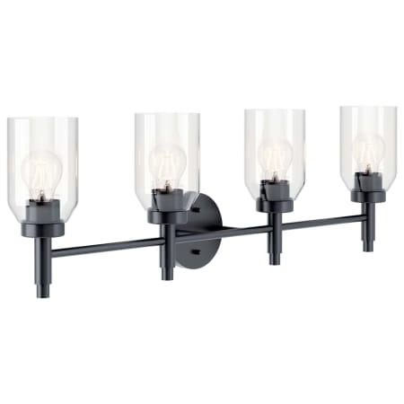 Kichler Madden 4 Light 34" Wide Vanity Light Black