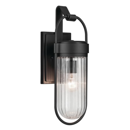 Kichler Brix 19" Tall Wall Sconce Textured Black