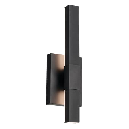 Kichler Nocar 16" Tall LED Wall Sconce Textured Black